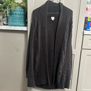 Gray Cardigan